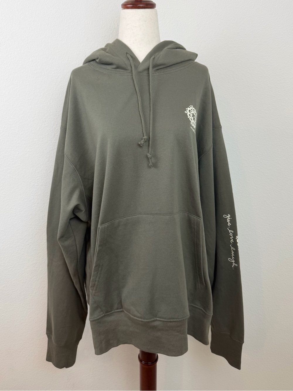 Natural Life Hoodie Sweatshirt - Makes You Happy Size Large - Picture 4 of 12